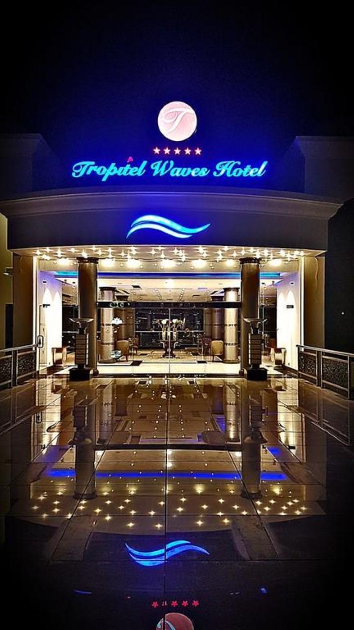 Naama Waves Hotel شرم الشيخ المظهر الخارجي الصورة The lobby of the hotel