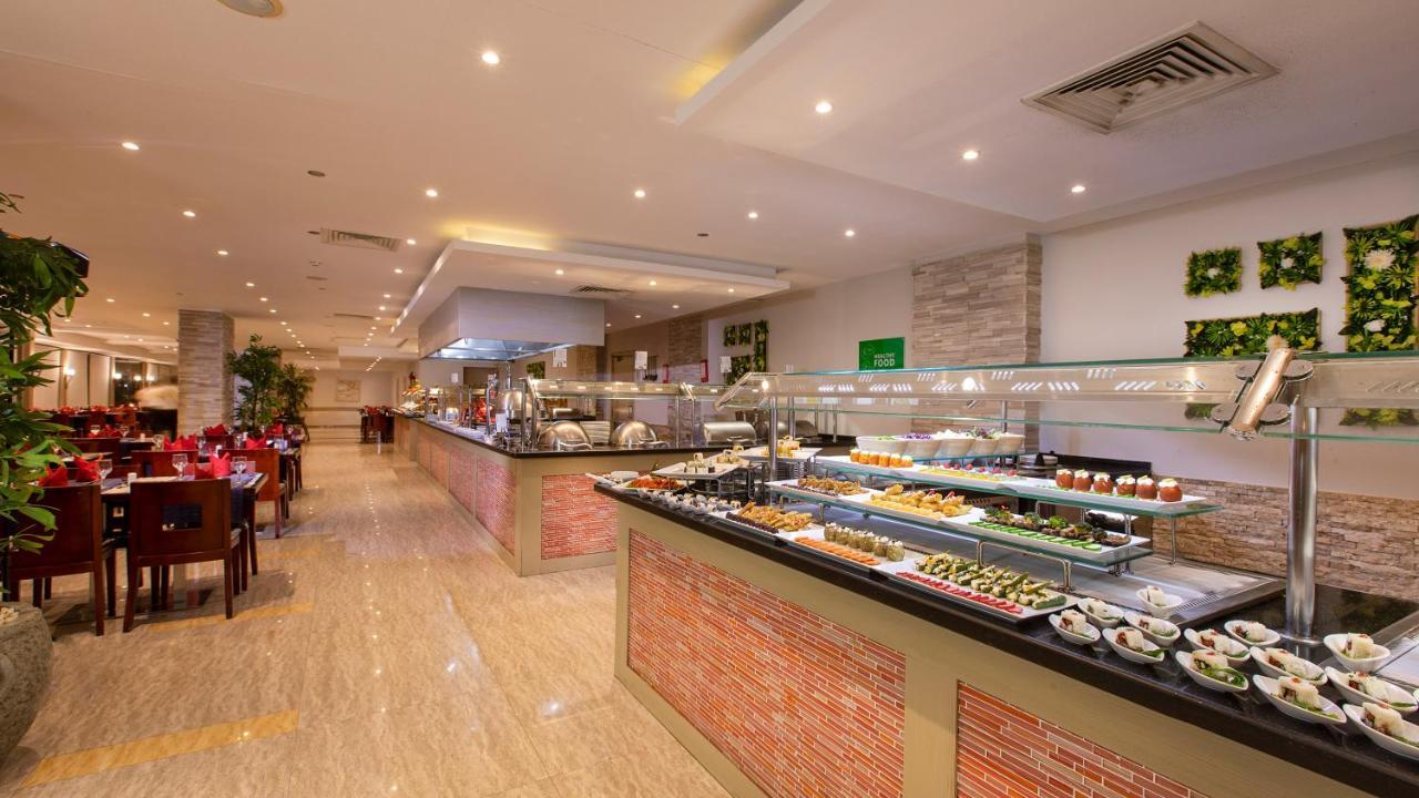 Naama Waves Hotel شرم الشيخ المظهر الخارجي الصورة The buffet at the hotel